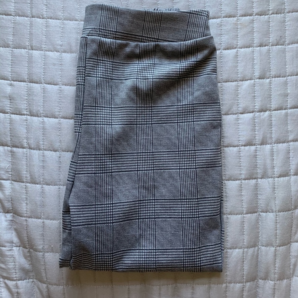Women’s plaid business pants
